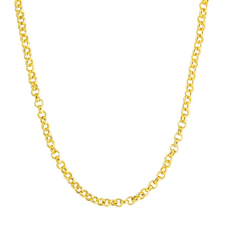 Cable Chain Necklace Gold